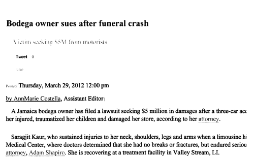 Construction Fall Case Settlement Headline